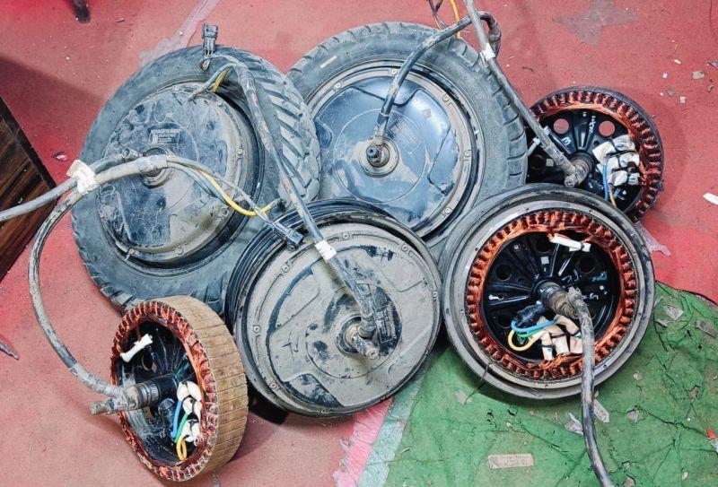 Verschlissene Motorlager und Motorschaden