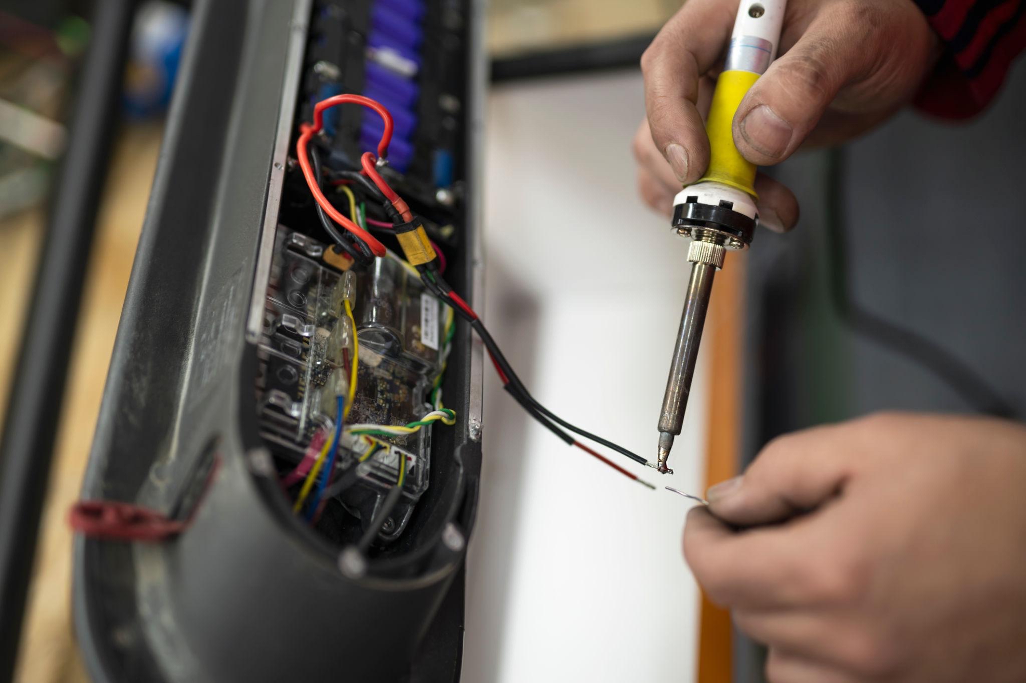 Motorcontroller und MOSFET-Elektronik